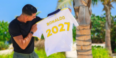 كريستيانو رونالدو مع النصر حتى 2027 فى تجديد تاريخي