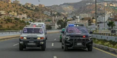 الهلال الأحمر السعودي بمنطقة الباحة يشارك بفعاليات اليوم الوطني 95