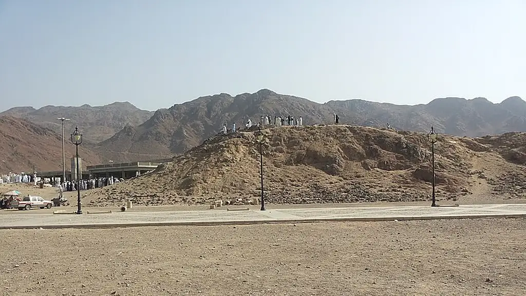 جبل الرماة بالمدينة المنورة
